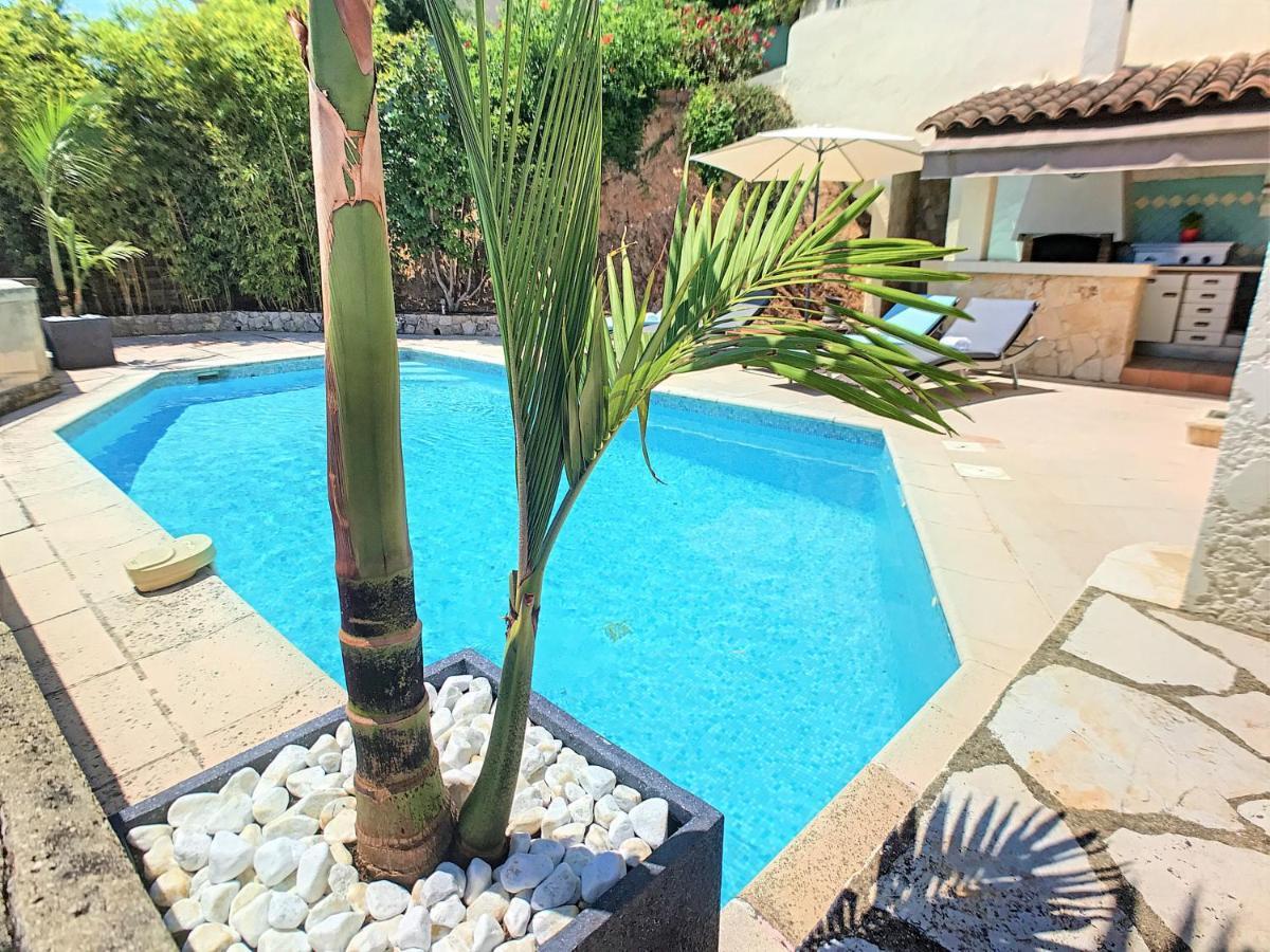 3 Bedrooms Villa Near Cannes - Pool & Jacuzzi - Sea View Mandelieu Exterior foto